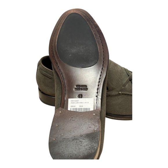 Suitsupply Mens Suede Leather Tassel Loafers Size US 8 UK 7 EU 41 - Picture 7 of 11